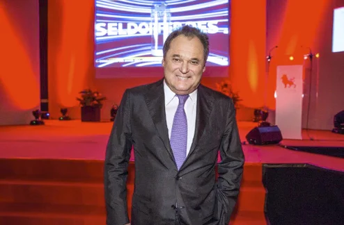 Ein Bild von Josef Klüh in der Sendung Düsseldorfer des Jahres 2014